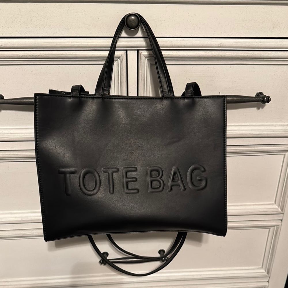 Black Tote Bag